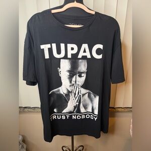 Tupac Shakur "Trust Nobody" graphic t-shirt Size XL